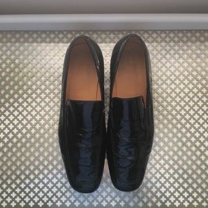 Men's Salvatore Ferragamo Patent Loafers 10.5